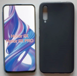 TPU maska PUDDING za za Huawei P smart Pro 2019, Honor 9X (China) 2019 (6.59") crna ili bela - Img 1