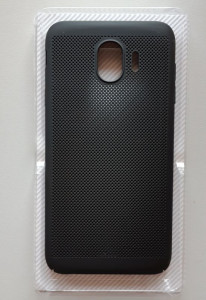 TPU/PC BREATH maska za SM-J400F Galaxy J4 2018, crna - Img 2