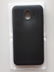TPU/PC BREATH maska za SM-J400F Galaxy J4 2018, crna - Img 1