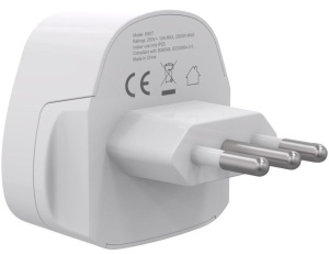 Travel Adapter A-AC-ITMINTF Gembird, Italia muški na EU, USA, UK ženski - Img 5