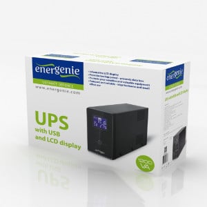 UPS Gembird EG-UPS-033 UPS sa stabilizatorom 1200VA 720W LCD - Img 3