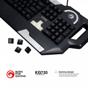Žična USB Gejmerska tastatura MARVO KG735 LED pozadinsko osvetljenje tastera - Img 6
