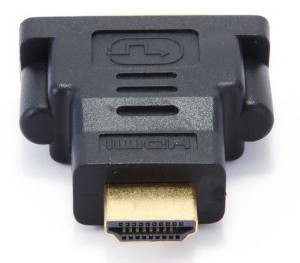 Adapter HDMI muški na ženski DVI-I dual link 24+5 pin, Gembird A-HDMI-DVI-3 - Img 2