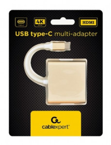 Adapter type-C na HDMI, Gembird A-CM-HDMIF-02-MX - Img 3