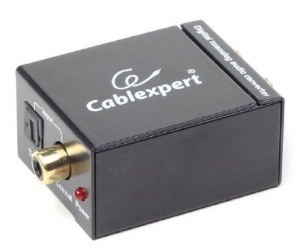 Audio digitalno analogni optički konverter Gembird DSC-OPT-RCA-001, SPDIF-D/A, Toslink kabl u pakovanju - Img 3