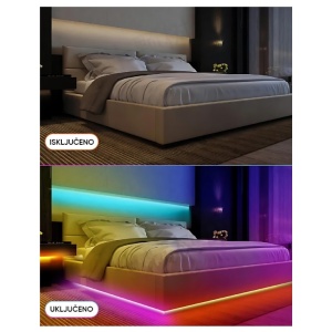 Bluetooth RGB LED traka sa senzorom pokreta, LTK5050/18RGB-PIR, duž. 3m - Img 2
