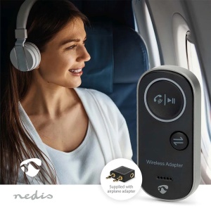 Bluetooth v. 5.4 adapter prijemnik plus predajnik, NEDIS BTTC2500BK - Img 6