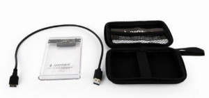 Externo kuciste USB 3.0 za 2.5" SATA hard diskove 9,5mm transparentni, Gembird EE2-U3S9-6 - Img 4