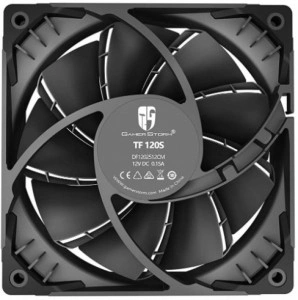Hladnjak kućista 120x120x25mm, DeepCool TF120S BLACK, VENTILATOR Hydro Bearing 400-1800rpm 64CFM 32DB - Img 2