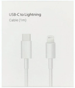 Kabl 20W PD Type-C na Lightening 8-pin, Gembird CCP-AMCM-AMLM-1.0M, USB 3.0, 1m, beli