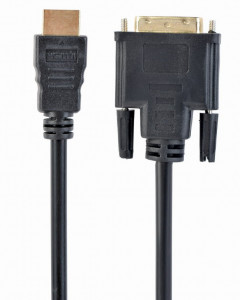 Kabl muški DVI-D single link (18+1) na muški HDMI, Gembird CC-HDMI-DVI-15, dužina 4,5m - Img 4
