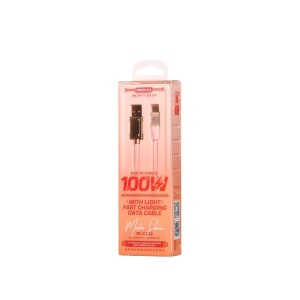 Kabl USB A na TYPE C, REMAX RC-C110 Mecha 100W brzo punjenje, 1.2m, beli - Img 2