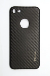 Maska Platina Carbon za IPHONE 7 PLUS 2016, iPhone 8 plus 2017 (5.5")crna