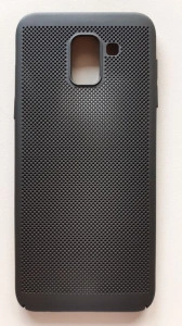 Maska TPU/PC Breath za SM-J600F GALAXY J6 2018, crna