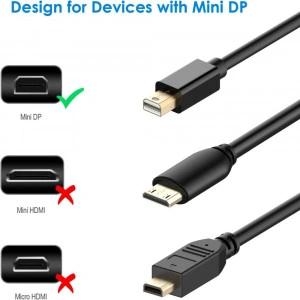 Mini DisplayPort (muški) to DisplayPort (ženski) adapter Gembird A-mDPM-DPF-001 - Img 4