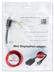 Mini DisplayPort (muški) to DisplayPort (ženski) adapter Gembird A-mDPM-DPF-001 - Img 3