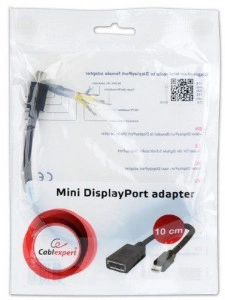 Mini DisplayPort (muški) to DisplayPort (ženski) adapter Gembird A-mDPM-DPF-001 - Img 3