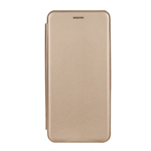 Preklopna futrola FLIP LEATHER za Moto E7 Power 2021 (6.51") pastelno zlatna - Img 3