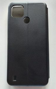 Preklopna futrola FLIP LEATHER za Realme C21 2021 (6.5") crna - Img 2