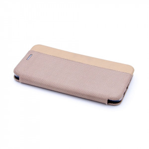 Preklopna futrola FLIP LEATHER za Samsung SM-G970F, S10e 2019 (5.8") pastelno zlatna - Img 4