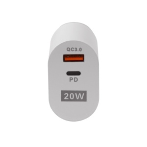 Punjač 20W za mobilni PROSTO USBP384, Izlaz USB QC plus USB Type-C (PD) - Img 2