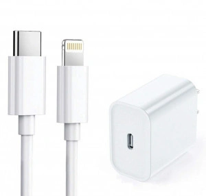 Punjač za IPhone 20W/3A + Type-C na IPhone Lightning cable, WEWO PD20w