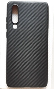 TPU CARBON 0.3 ultra tanka maska za Huawei P30 2019 (6.10") crna