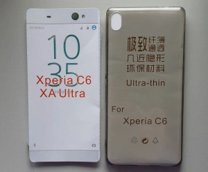 TPU maska 0.3mm ultra tanka za SONY Xperia XA Ultra (6.0") 2016 smoke