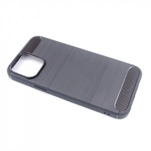 TPU maska BRUSHED za iPhone 13 Pro Max 2021 (6.7") crna