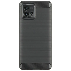 TPU maska BRUSHED za Moto G72 2022 (6.6") crna