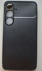 TPU maska CARBON za SAMSUNG SM-S926B, Galaxy S24 Plus 2024 (6.7") crna