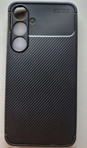 TPU maska CARBON za SAMSUNG SM-S926B, Galaxy S24 Plus 2024 (6.7") crna