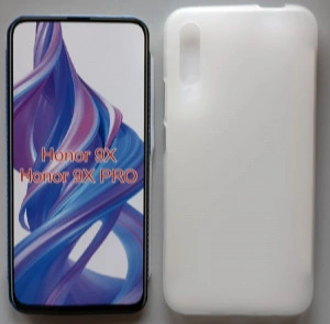 TPU maska PUDDING za za Huawei P smart Pro 2019, Honor 9X (China) 2019 (6.59") crna ili bela - Img 2