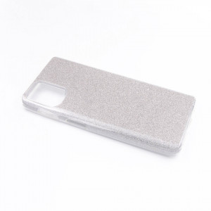 TPU maska SPARKLY Shine za Motorola Moto G9 Plus 2020 (6.81) srebrna