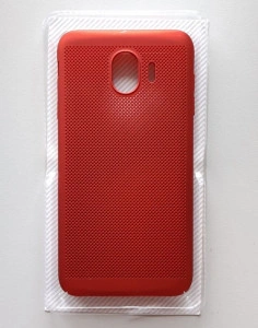 TPU/PC BREATH maska za SM-J400F Galaxy J4 2018, crvena