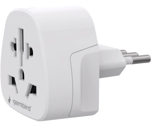 Travel Adapter A-AC-ITMINTF Gembird, Italia muški na EU, USA, UK ženski - Img 2
