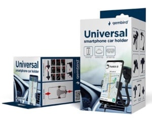 Univerzalni vakuum držač u automobilu za smart telefone Gembird TA-CHWAV-01 - Img 4