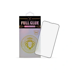 Zaštitno kaljeno staklo 5D Full Glue za iPhone 16e 2025 (6.1") crni rub
