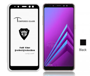 Zaštitno kaljeno staklo 5D Full Glue za SM-A730F GALAXY A8 PLUS 2018 (6.0") - Img 1