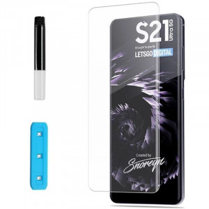 Zaštitno kaljeno staklo 5D UV GLUE za SAMSUNG SM-G998F, Galaxy S21 Ultra 2021 (6.8") zakrivljeno