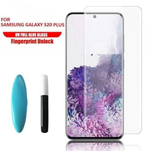 Zaštitno staklo 5D UV GLUE za Samsung SM-G985F, Galaxy S20 Plus 2020 (6.7") zakrivljeno