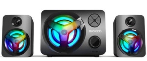 Bluetooth zvučnici 2.1 Microlab U210, 11W (5W, 2x3W) 3,5mm, SD, FM radio, Bluetooth - Img 3