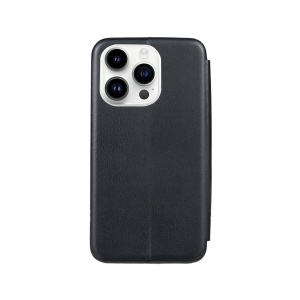 Preklopna futrola FLIP Leather za iPhone 14 Pro 2022 (6.1") crna - Img 2