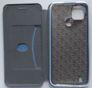 Preklopna futrola FLIP LEATHER za Realme C21 2021 (6.5") crna - Img 3