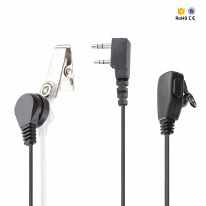 Slušalica s mikrofonom i akustičnom tubom EP-2XK za voki voki Samcom CP-446S, Samcom CP-120, Samcom S-446, Samcom FT-18, Kenwood 2PIN konektor - Img 2