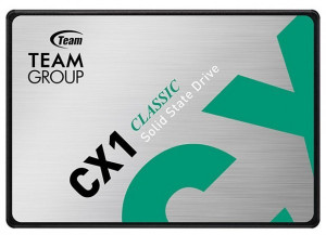 SSD 2.5" SATA3 480GB TeamGroup CX1 T253X5480G0C101 7mm 530/470 MB/s - Img 1