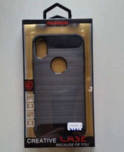 TPU maska BRUSHED za IPHONE X 5.8"   black