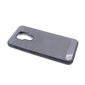 TPU maska BRUSHED za Moto E7 Plus 2020 (6.5") crna
