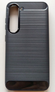 TPU maska BRUSHED za SAMSUNG SM-S911B, Galaxy S23 2023 (6.1") CRNA