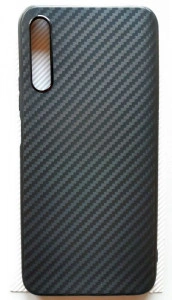 TPU maska CARBON 0.3mm ultra tanka za Huawei P smart Pro 2019, Honor 9X (China) 2019 (6.59") crna